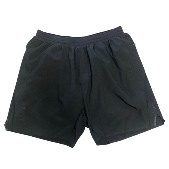 Rhone Lined Black Shorts Size Medium - Picture 2 of 5